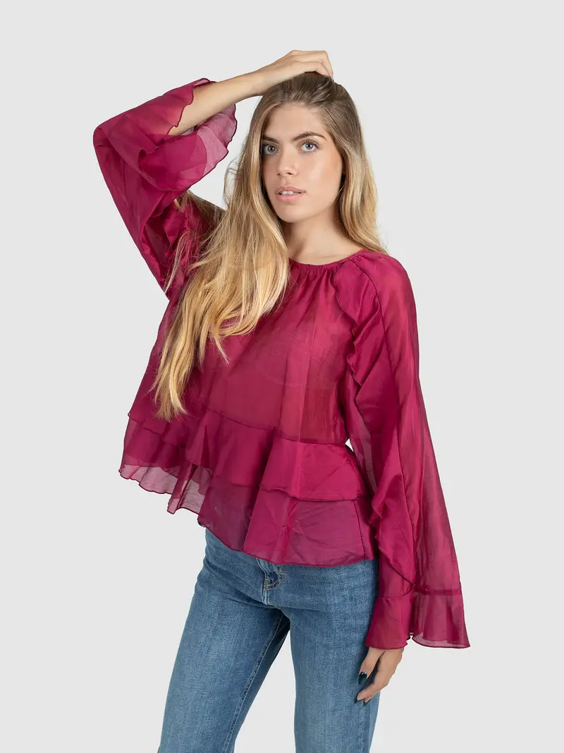 BLUSA ROUCHES