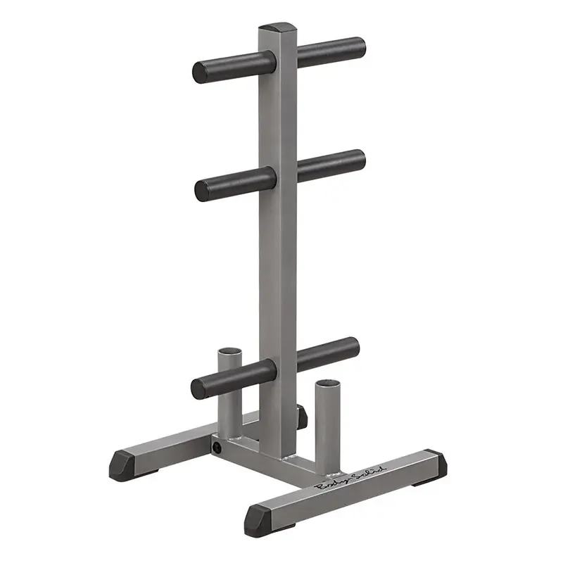 Body Solid Olympic Plate Tree & Bar Holder GOWT
