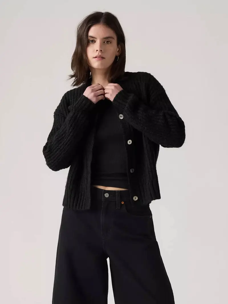 CARDIGAN LUNA SHELL BUTTON