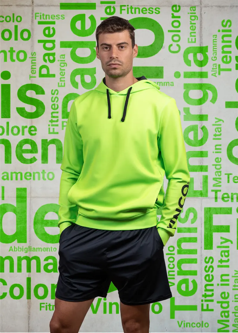 FELPA CAPPUCCIO UOMO