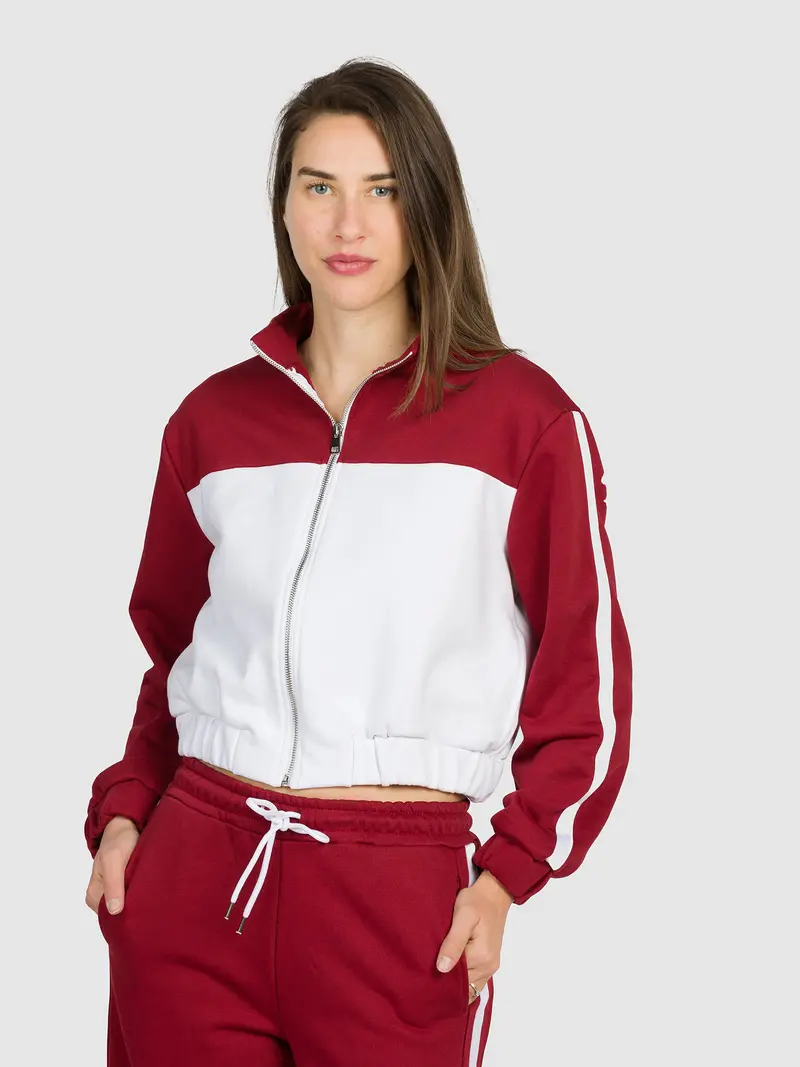 FELPA ZIP COLORBLOCK