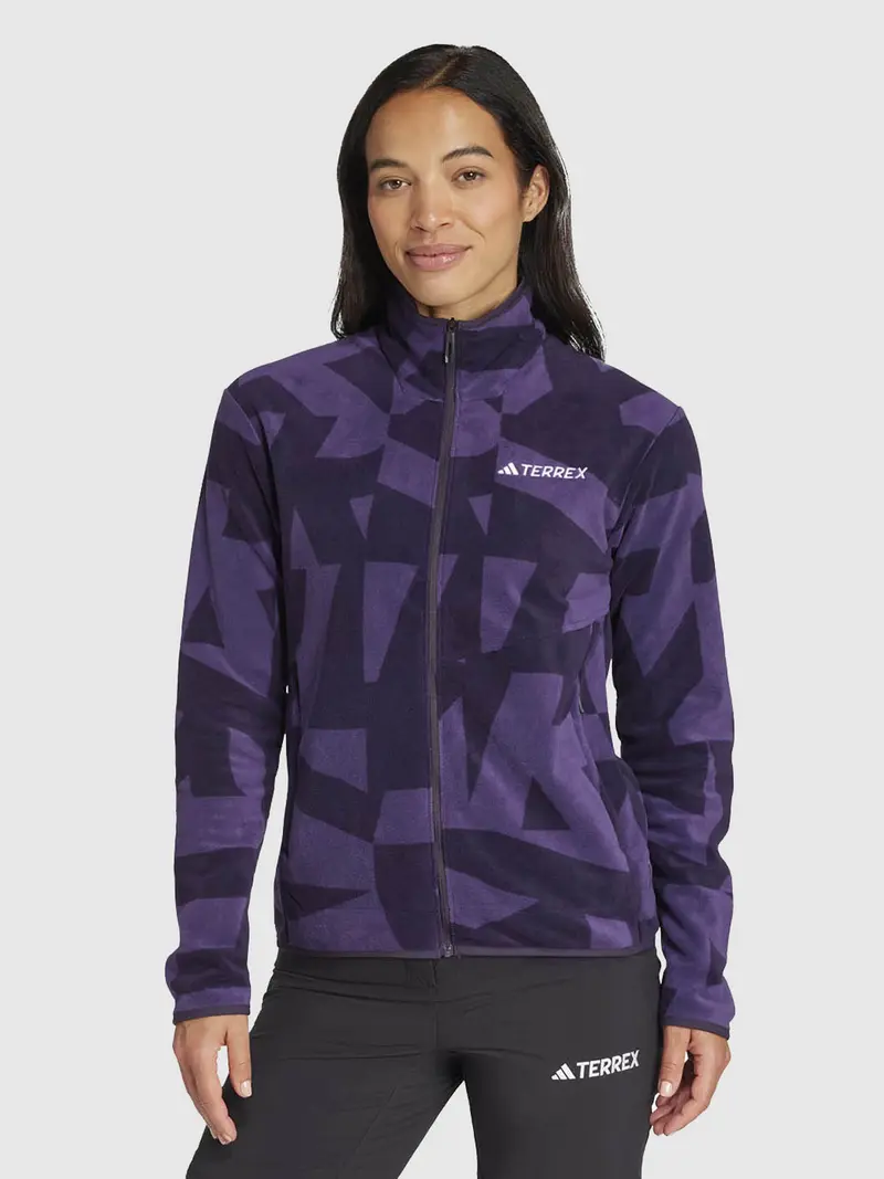 Giacca Terrex Multi Printed Full-Zip Fleece