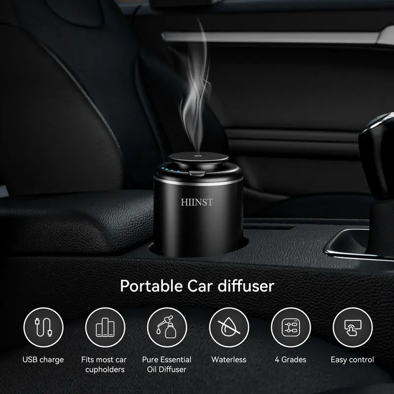 HIINST USB Car Aroma Diffuser