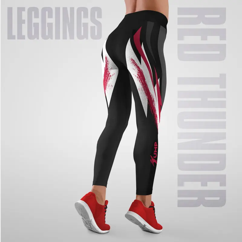 Leggings Red Thunder