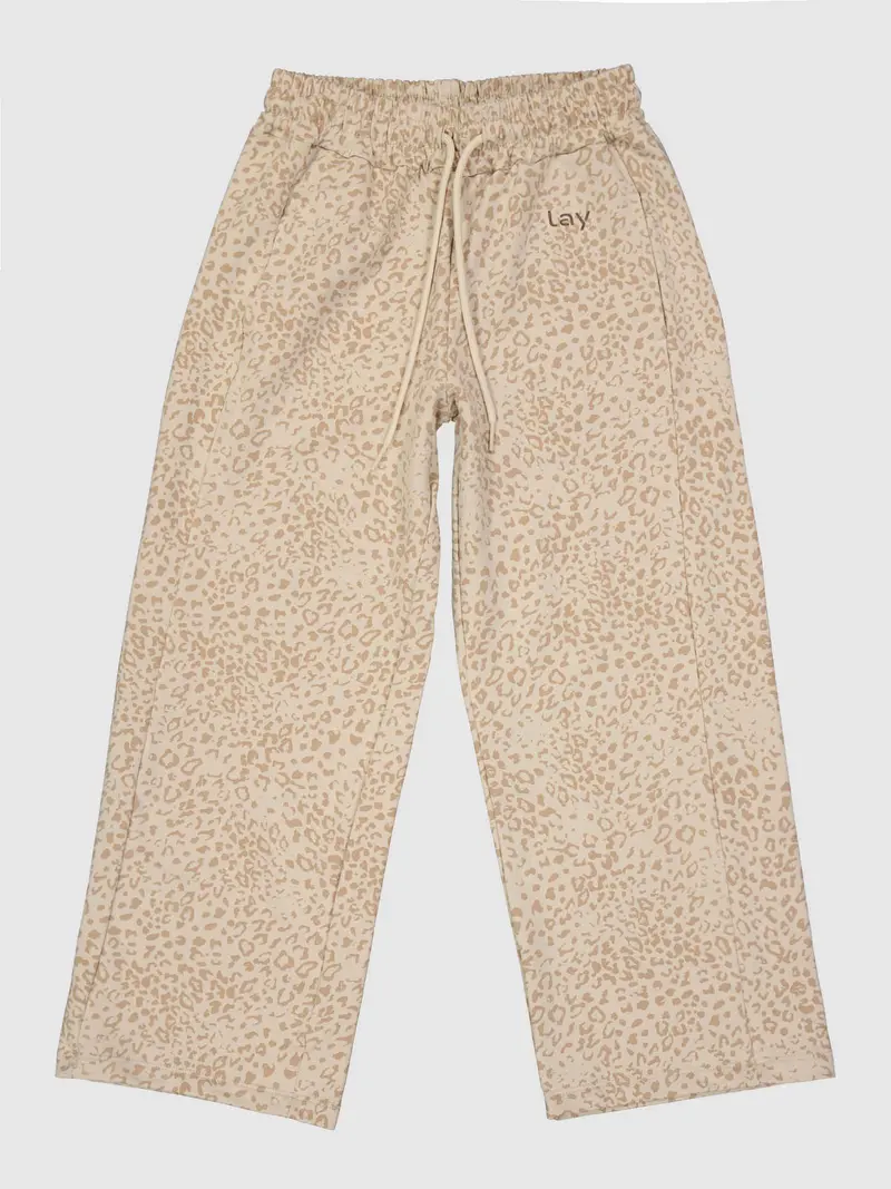 PANTALONE WIDE MACULATO