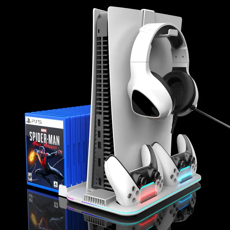 PS5 Cooling Stand with Controller Charging