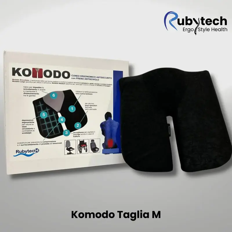 Rubytech KOMODO cuscino ergonomico antidecubito