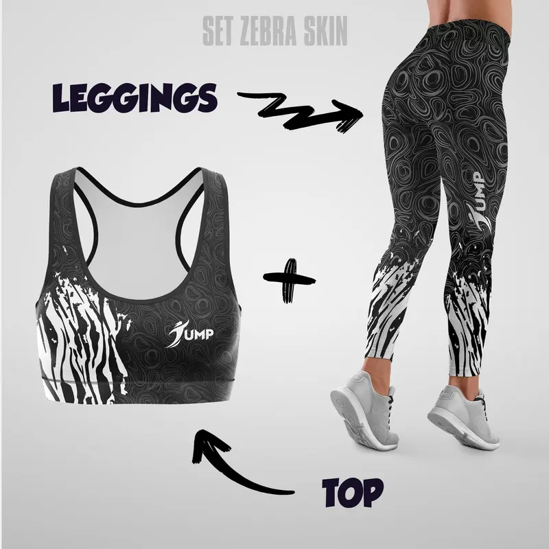 Set Zebra Skin