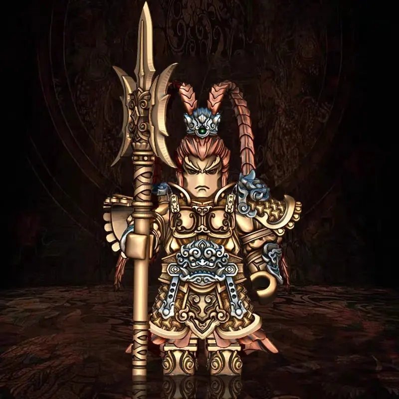 Three Kingdoms Lu Bu Display Ornament