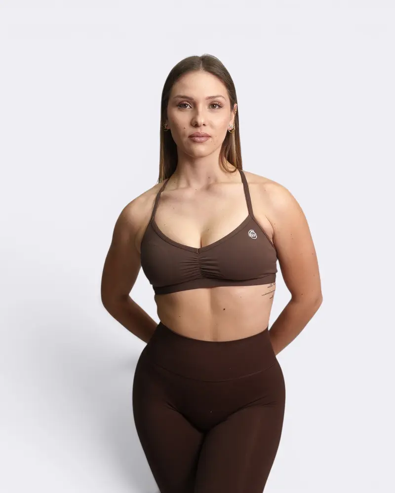 Top Lily - Marrone
