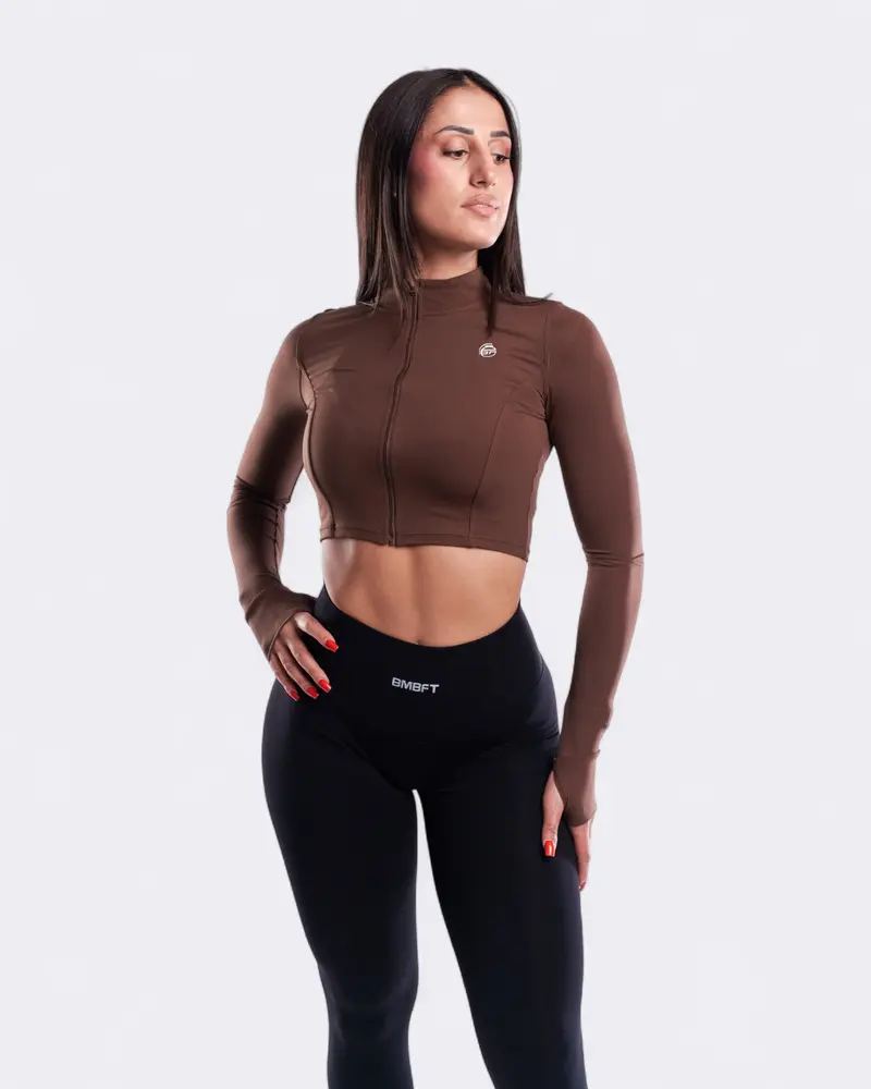 Training Jacket - Marrone