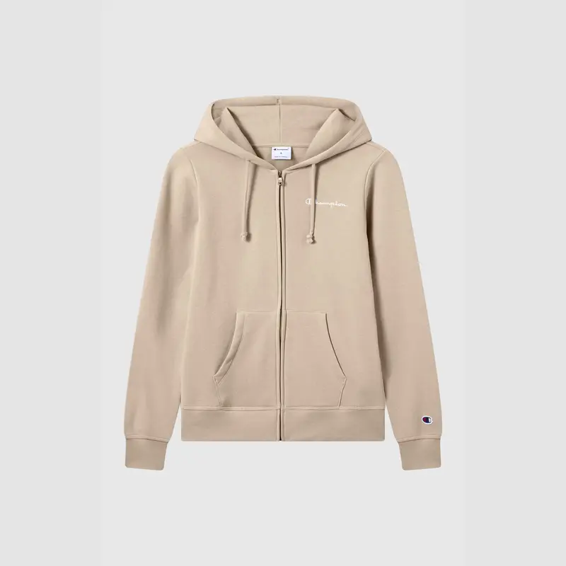 zip lunga cappuccio