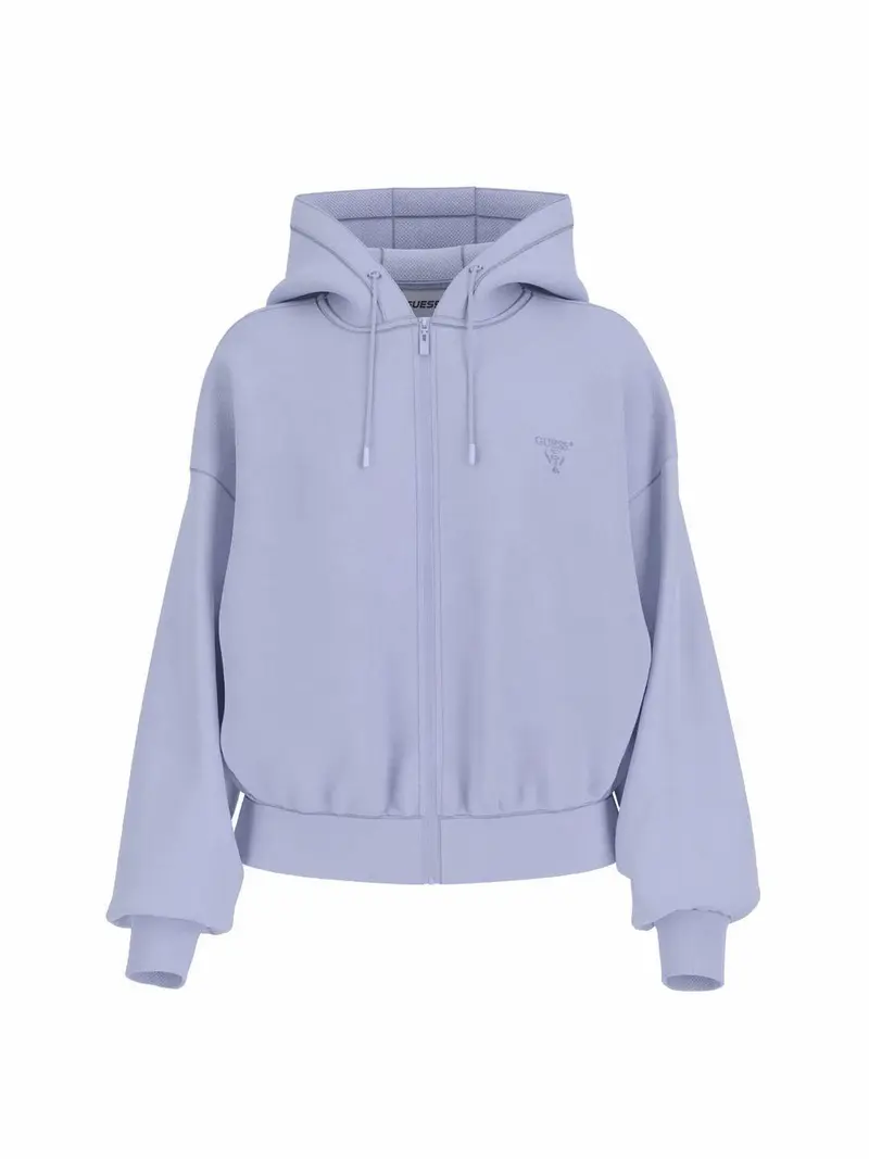 zip lunga cappuccio