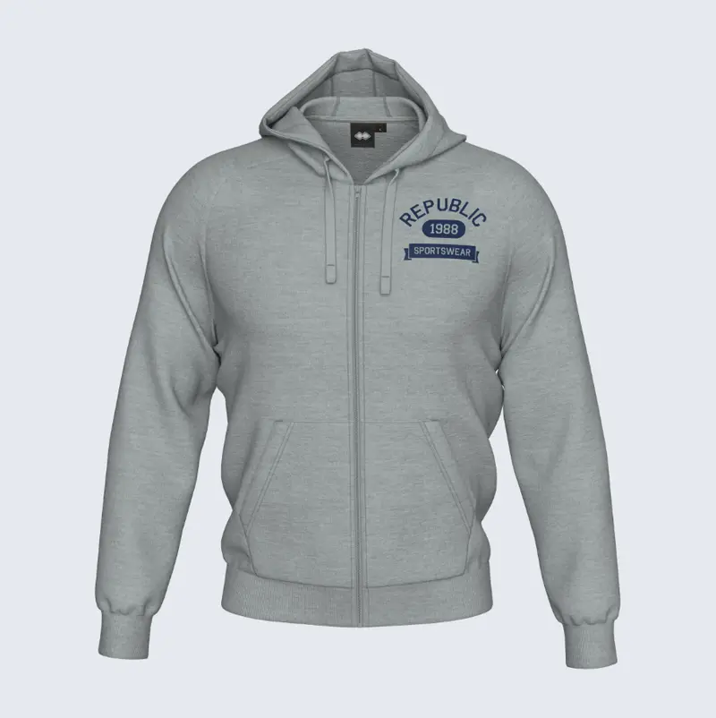 zip lunga cappuccio