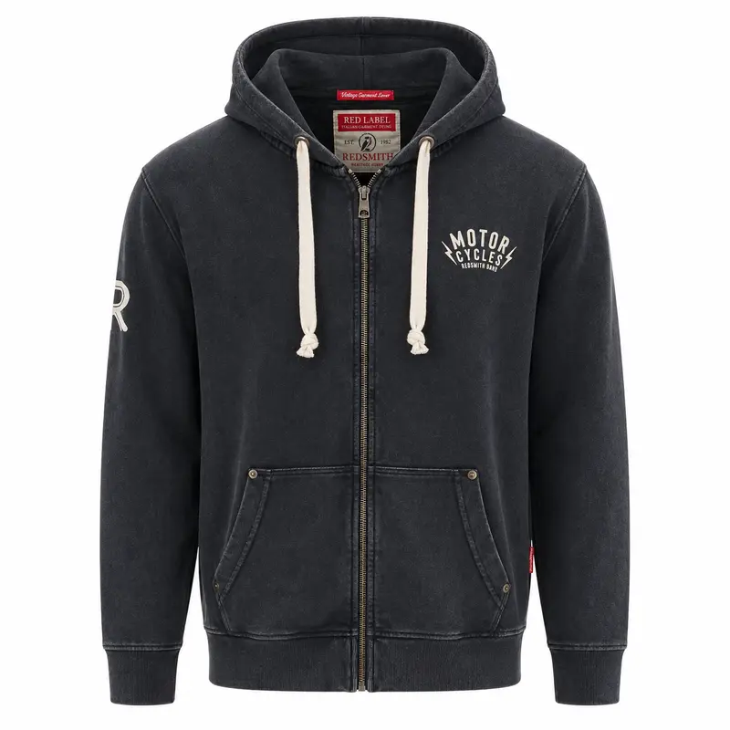zip lunga cappuccio