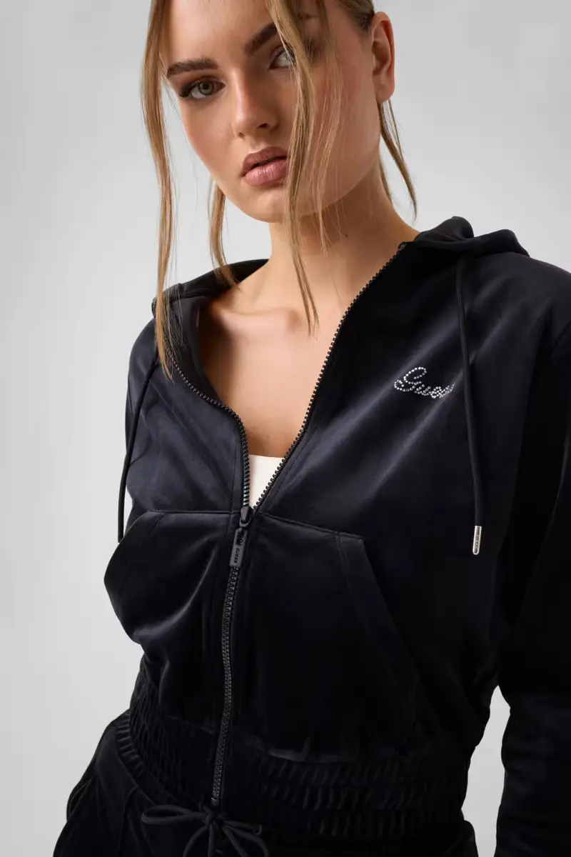 zip lunga cappuccio